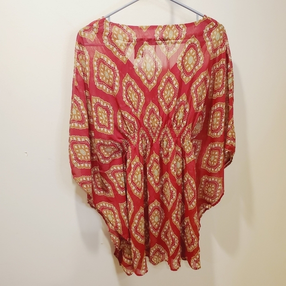 NEW YORK & COMPANY light weight tunic top size M - Picture 6 of 10